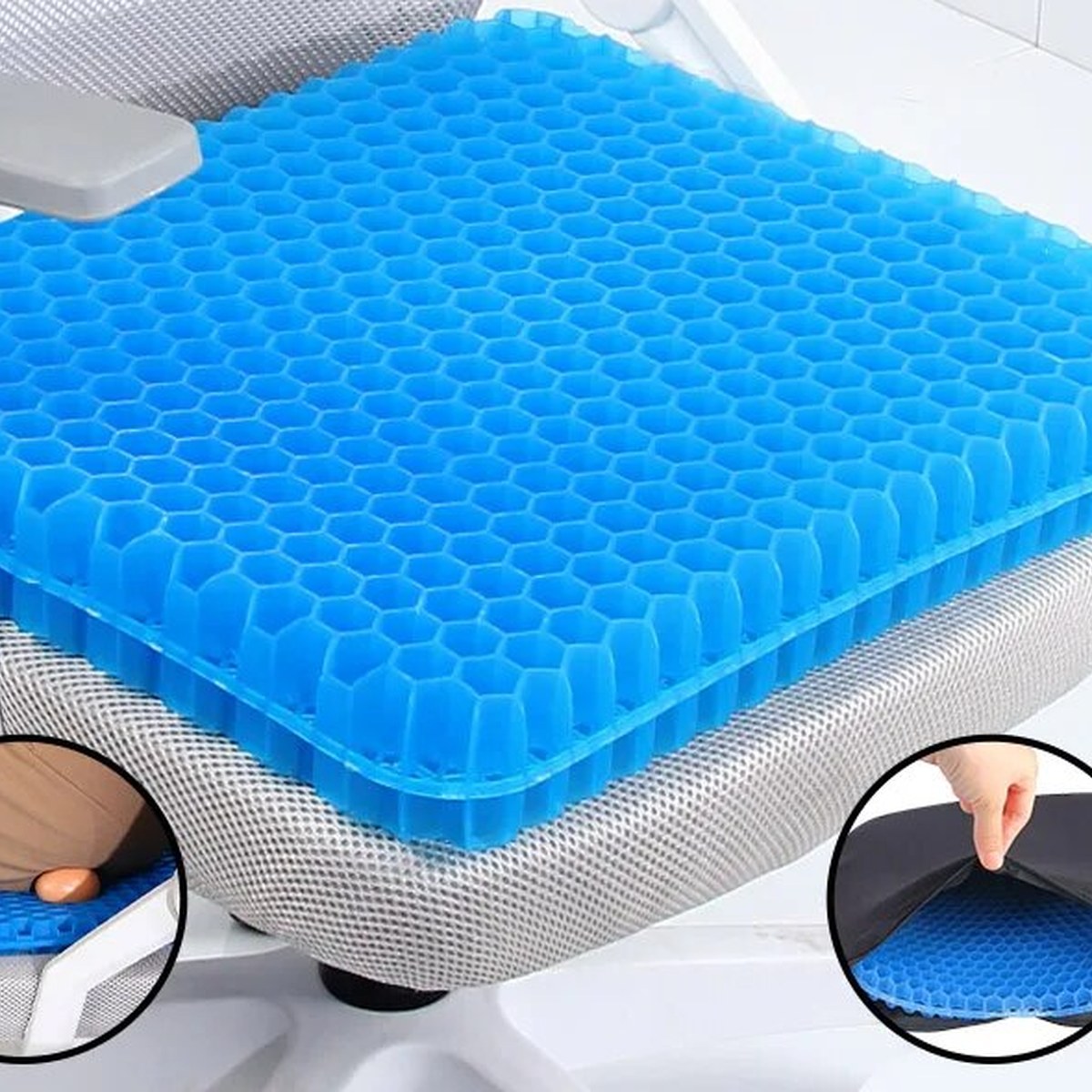Sediva cuscino in gel alveolare per seduta